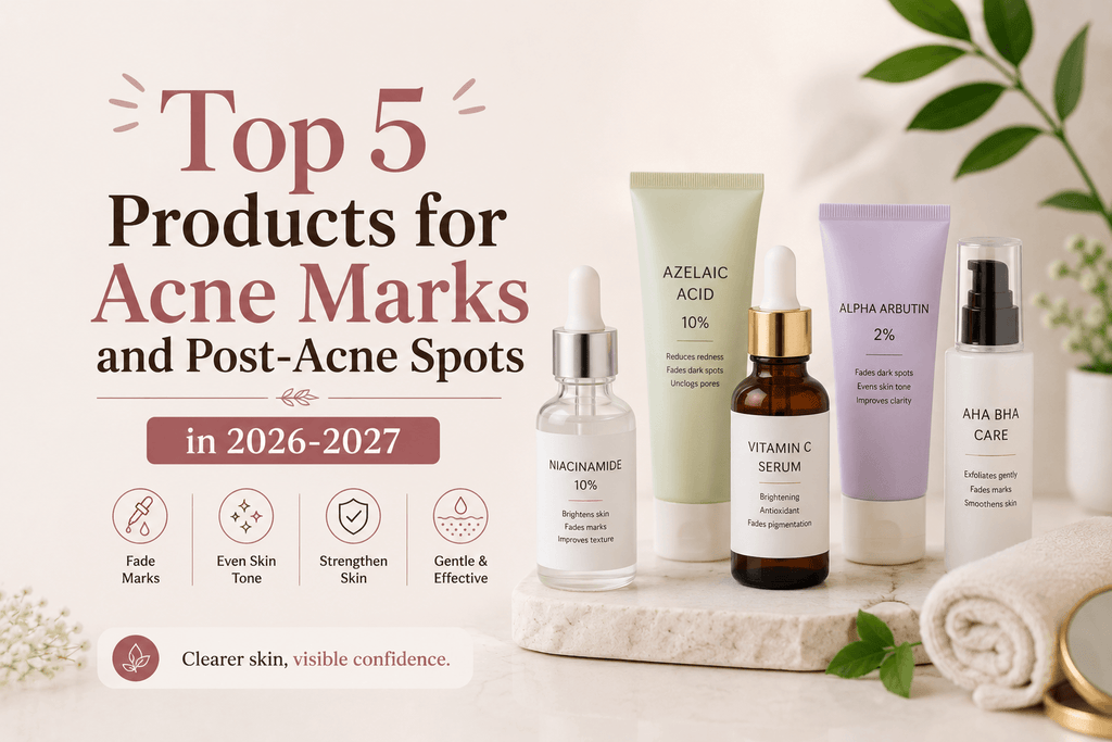 Top 5 Products for Acne Marks and Post-Acne Spots