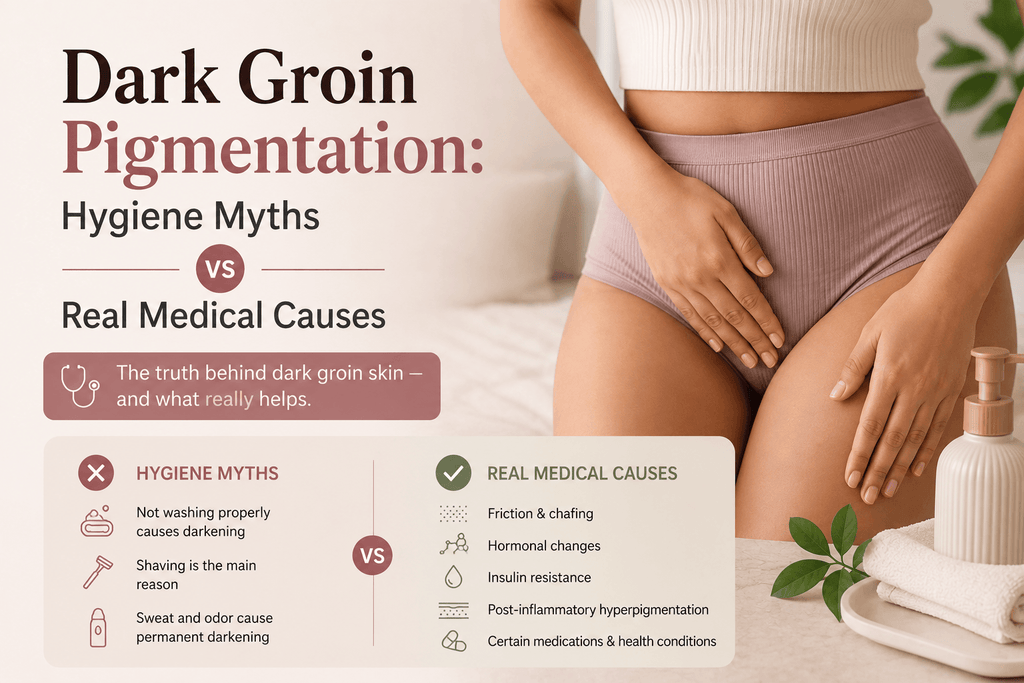 Dark Groin Pigmentation: Hygiene Myths vs Real Medical Causes